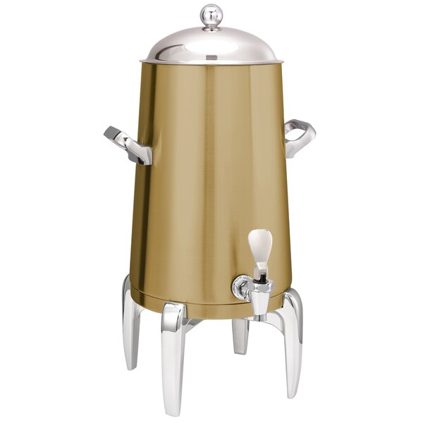 Service Ideas Flame Free Thermo-Urn Vintage Gold Modern Style Vacuum Insulated Urn, 3 Gallon URN30VVGMD - main
